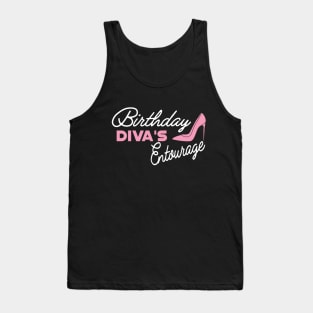 Birthday Diva's Entourage Tank Top